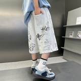 童夏季薄款短裤2025新款中大儿童五分裤子中裤卫裤运动裤夏装潮，商品下架区，祺妙童装