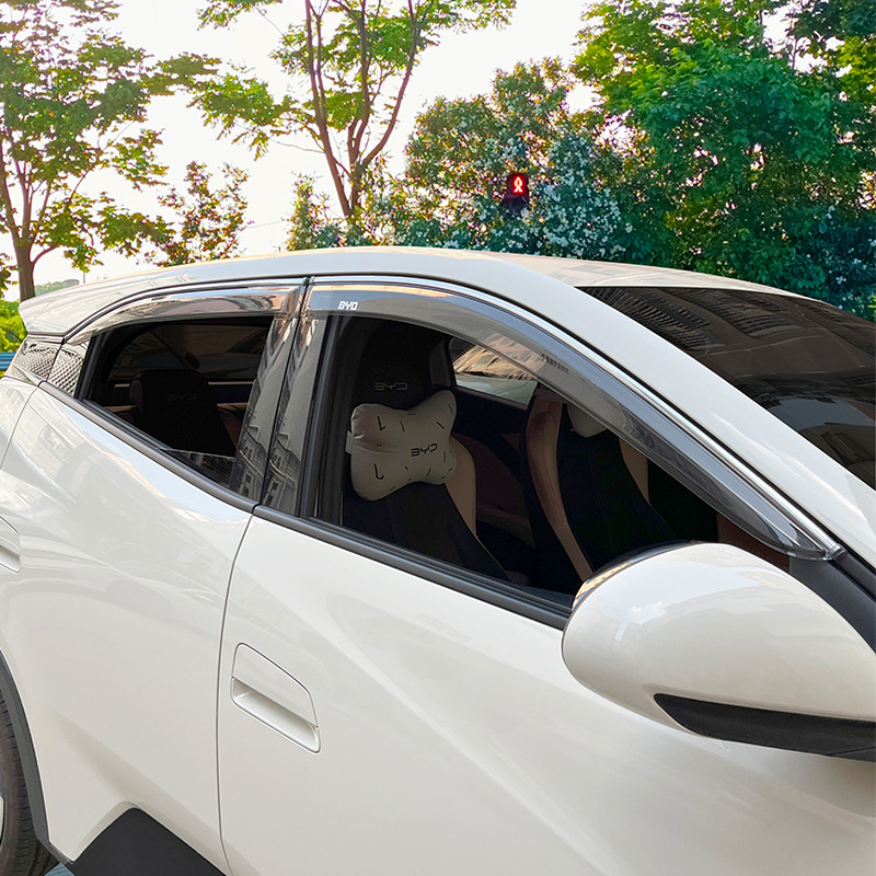 比亚迪海鸥晴雨挡汽车车窗档雨板防雨装饰用品配件外饰改装用品件