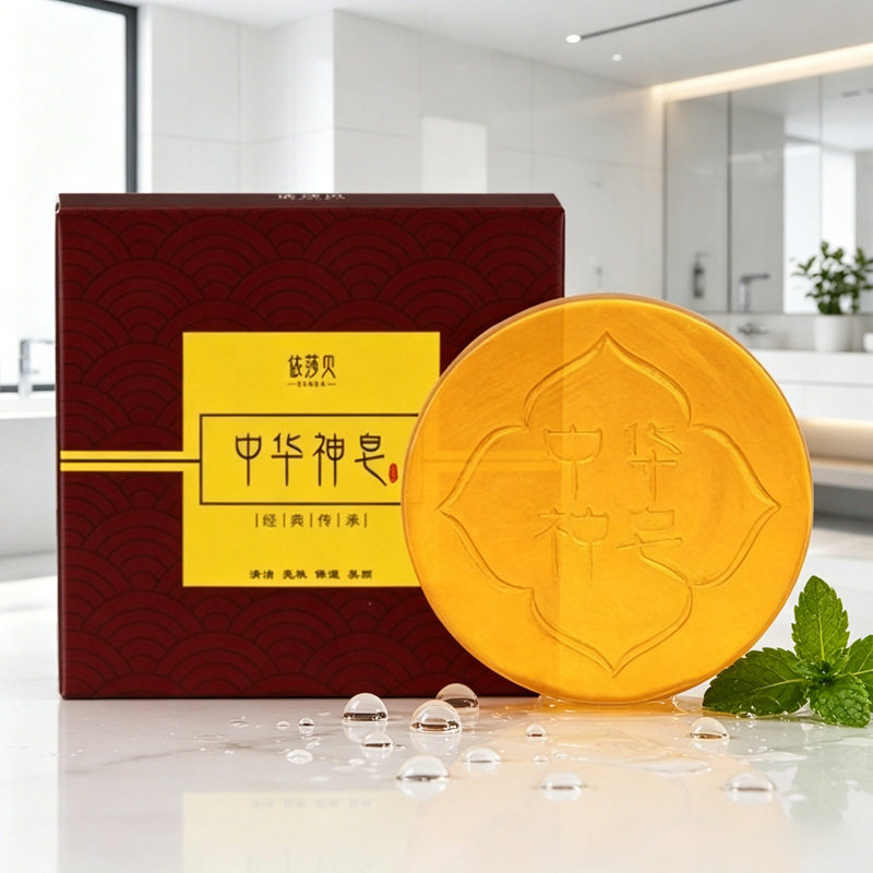 5盒中华神皂螨虫香皂面部卸妆控香皂