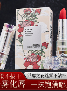 DMDN定不沾杯口红雾面哑光防水持久不沾口罩不掉色口红学生党