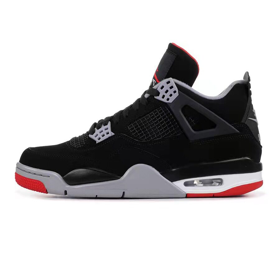 Putian Shoe Factory Cross-Border Direct Supply of Aj4 Electric Yellow Black Red White Cat White Oreo Black Cat Jordan 4 foto 5