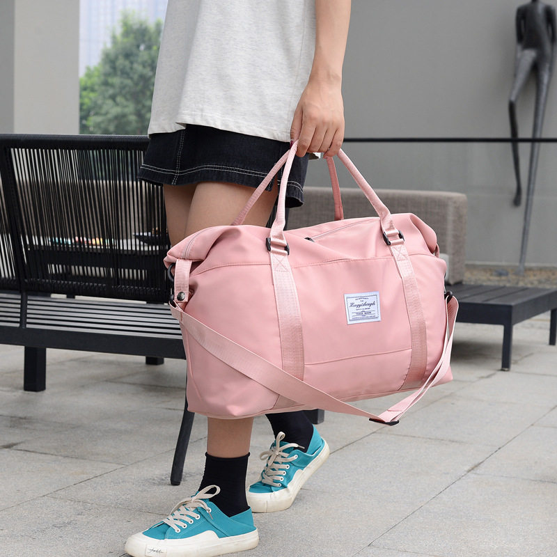 女士外出旅行包小时尚女式手提包女生研学短途可以带上飞机健身包