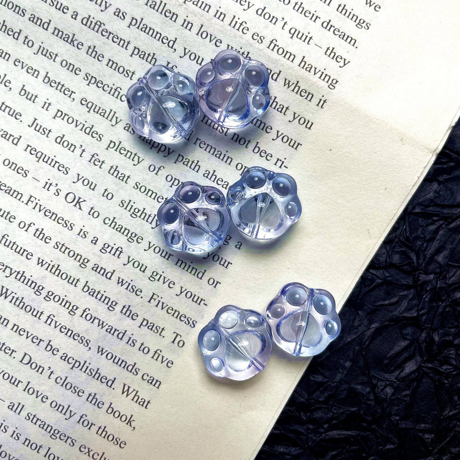 【20颗装】琉璃猫爪珠13*13mm散珠渐变直孔直播diy手作项链手链材,饰品/流行首饰/时尚饰品新,其他DIY饰品配件,淘宝优惠券,粉丝福利购,淘宝优惠卷