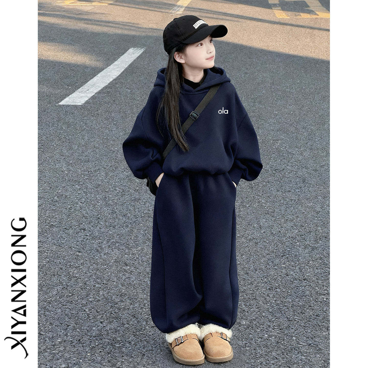 女童巨好看秋冬卫衣套装2025新款洋气时髦儿童衣服女孩休闲运动服,童装/婴儿装/亲子装,儿童运动套装,淘宝优惠券,粉丝福利购,淘宝优惠卷