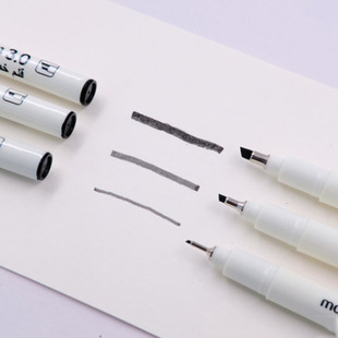 韩国慕那美monami水性勾线笔标记划线绘画书写金属钢笔速干记号笔