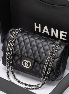 品牌轻奢小香家CF菱格链条包经典款腋下包时尚女包百搭肩包斜挎包