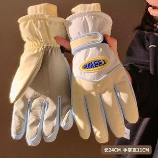 防滑保暖加厚冬季 gloves滑雪手套女款 保暖骑行手套 cycling Warm