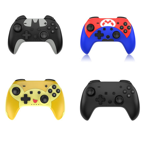switch马里奥游戏手柄 switch pro蓝牙手柄皮卡丘儿童款游戏手柄