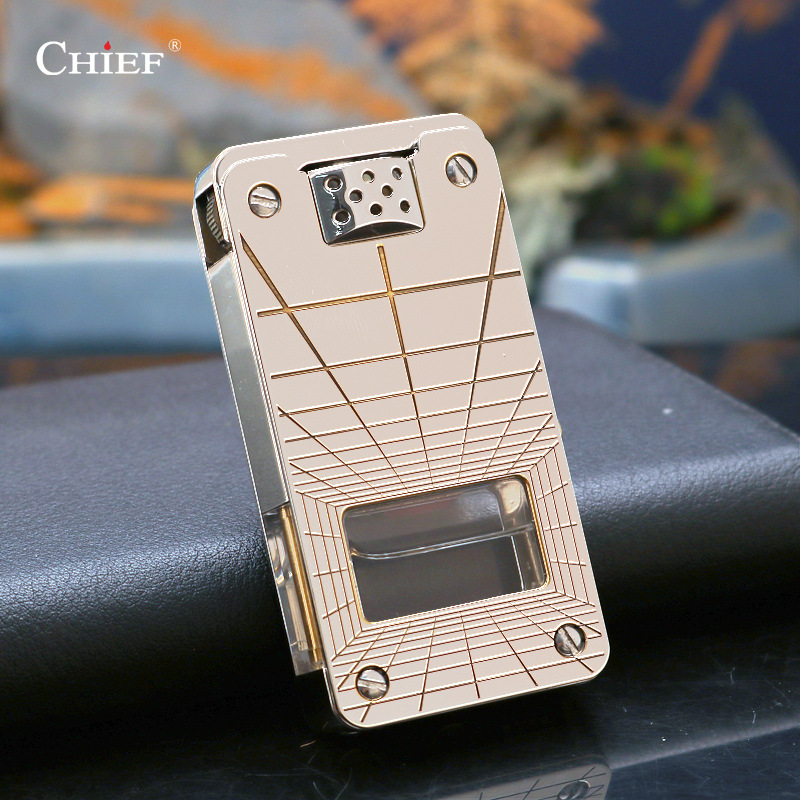 CHIEF/首领CF705龙舌透明油仓煤油泵油控油安全锁七夕礼品