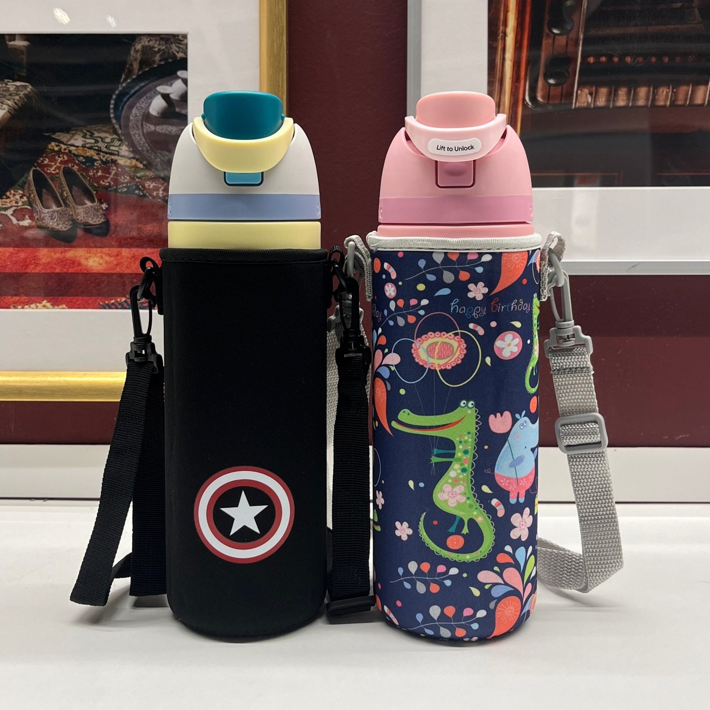 跨境OWALA Freesip保温杯套710ml24oz学生吸管杯保护套潜水料防摔,餐饮具,杯套,淘宝优惠券,粉丝福利购,淘宝优惠卷