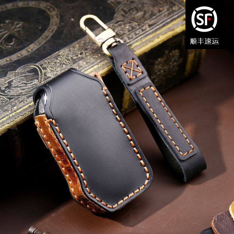 起亚智跑k5钥匙套真皮手工凯酷k4k2 kx3傲跑汽车钥匙包复古男女款