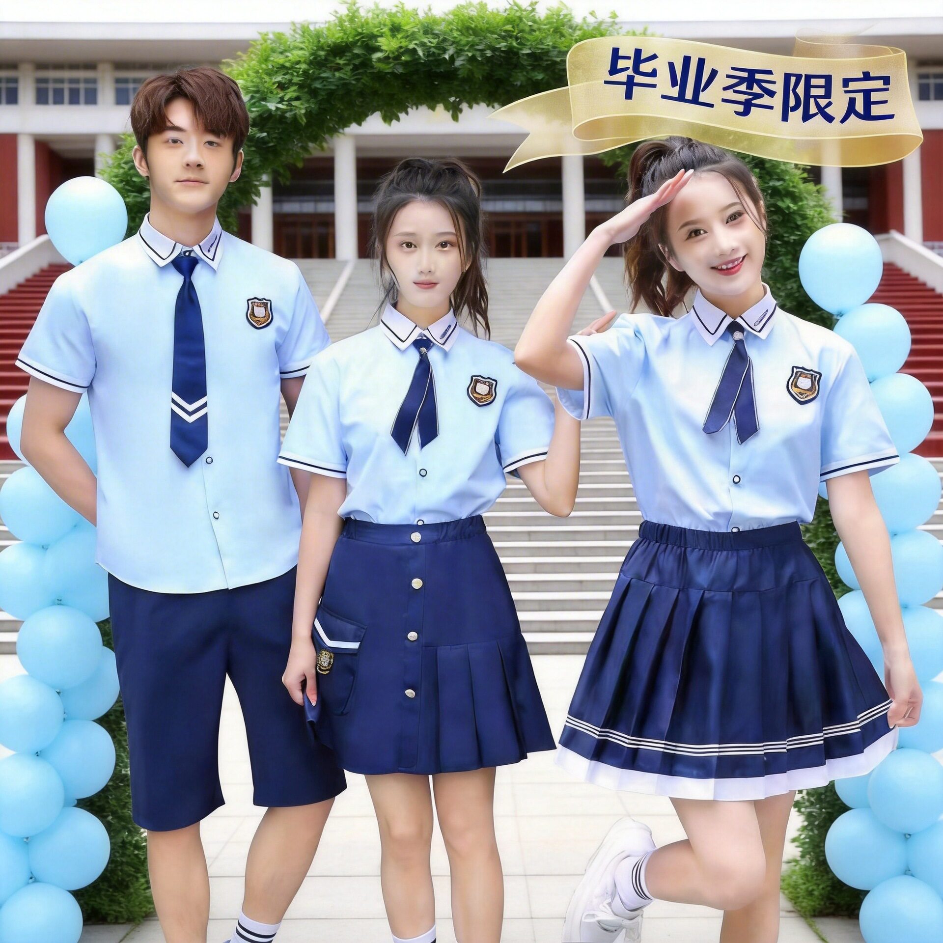毕业学生校服棉3XL6XLXSMXXL4XL