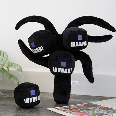 我的世界凋灵风暴游戏周边毛绒玩具公仔Wither Storm Plush玩偶