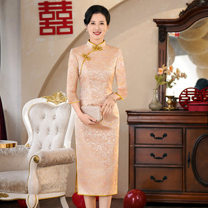喜婆婆婚宴旗袍新中式