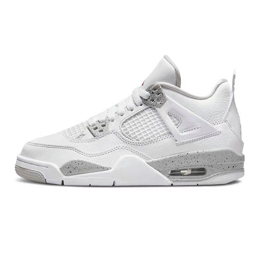 Putian Shoe Factory Cross-Border Direct Supply of Aj4 Electric Yellow Black Red White Cat White Oreo Black Cat Jordan 4
