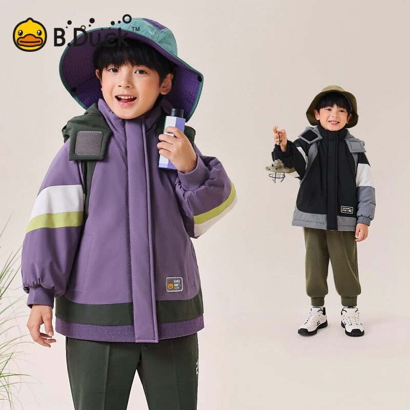 潮牌童装儿童棉服冬季男宝宝连帽棉袄小孩子保暖棉衣外套上衣服装