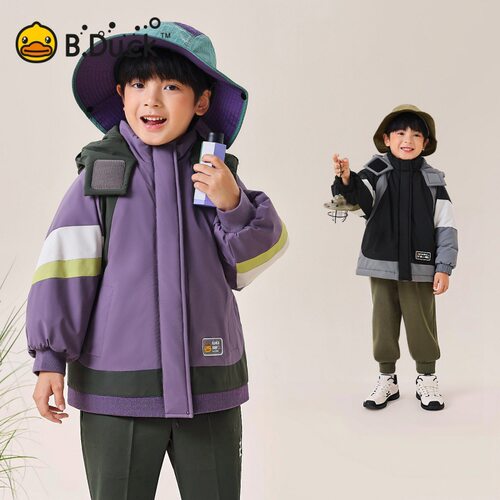 潮牌童装儿童棉服冬季男宝宝连帽棉袄小孩子保暖棉衣外套上衣服装