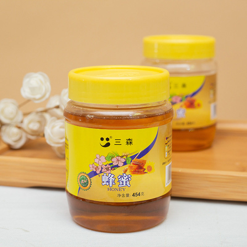 蜂蜜纯正成熟百花野山罐装洋槐添加正品花蜜深山正宗农家自产天然