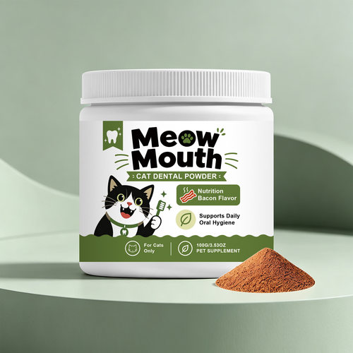 猫猫护牙支持粉 混合喂食洁净猫猫牙齿清洁牙垢牙周口气清新