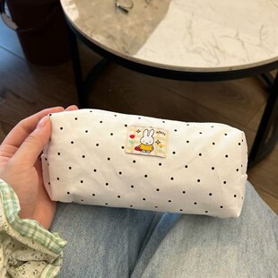 韩版波点米菲兔笔袋KT猫高颜值ins风少女笔袋学生大容量文具盒