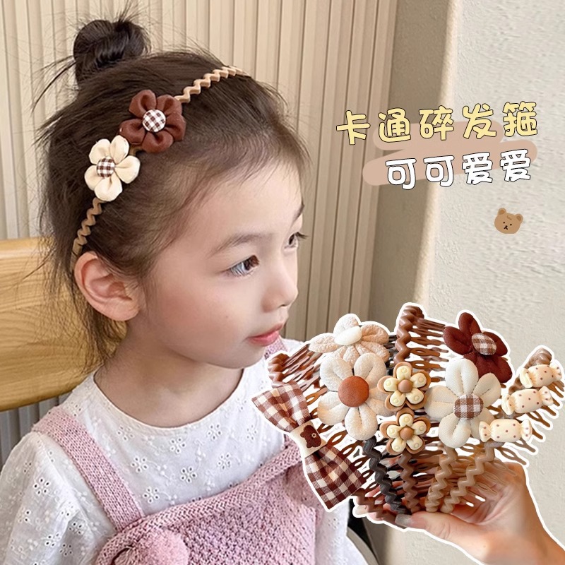 儿童公主不伤发头箍女童发箍小女孩碎发整理神器发卡2024新款头饰