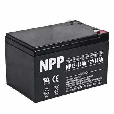 促销 P耐普蓄电池NP-免维护12V14AH UPSEPS直流屏电源太阳能专用