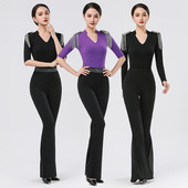 新款 优雅礼仪形体舞蹈训练模特走秀仪态导师形体服带流苏肩章 时尚