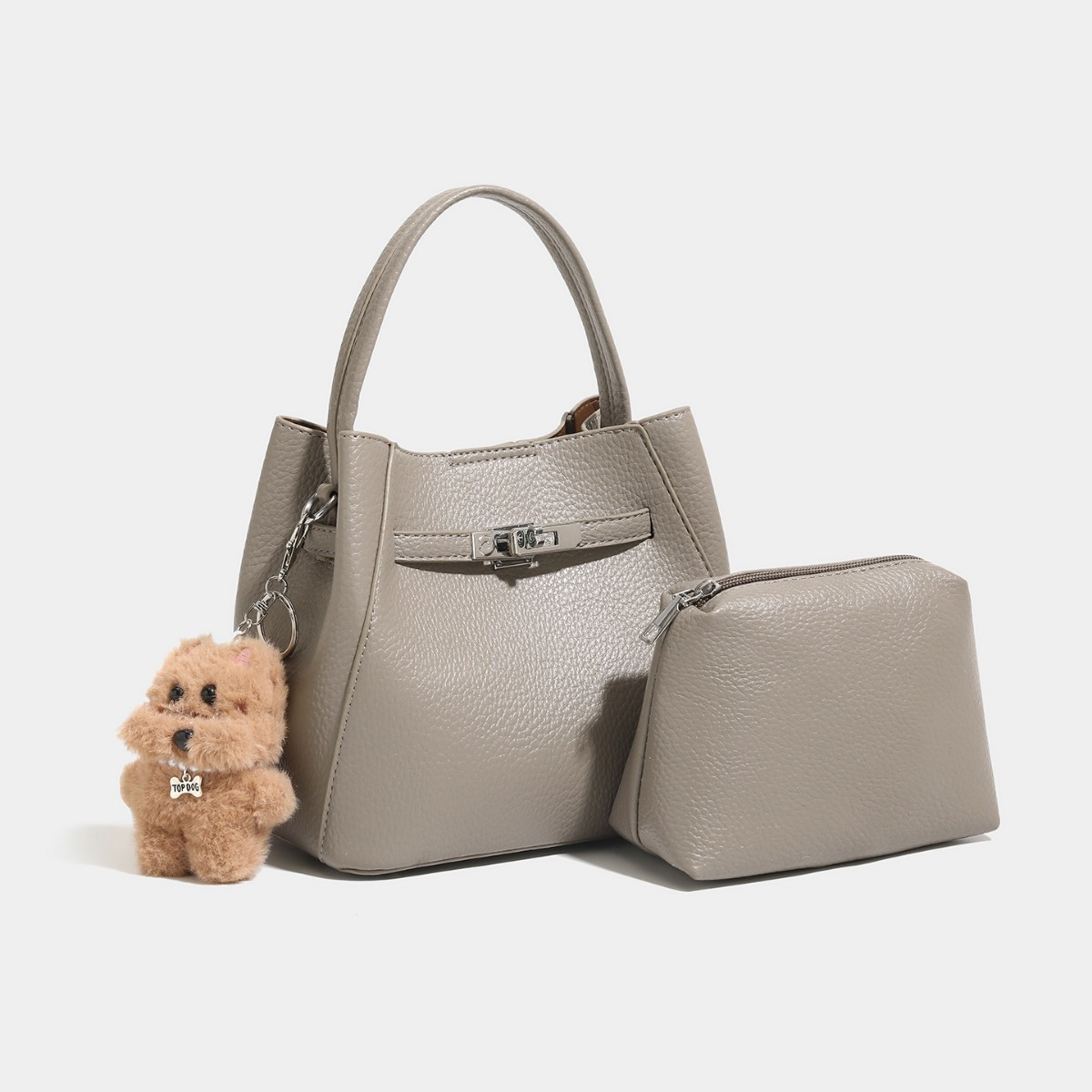 单肩包女斜挎包水桶包日韩