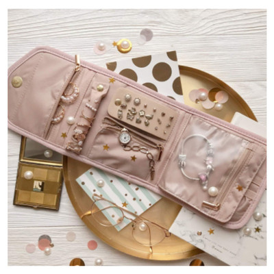 便携随身收拾包项链耳钉收纳包