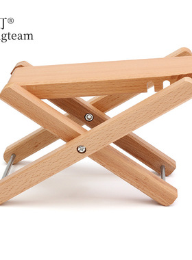 吉他脚踏板 实木脚凳弹奏垫脚架二胡折叠脚蹬民谣古典电吉他踩架