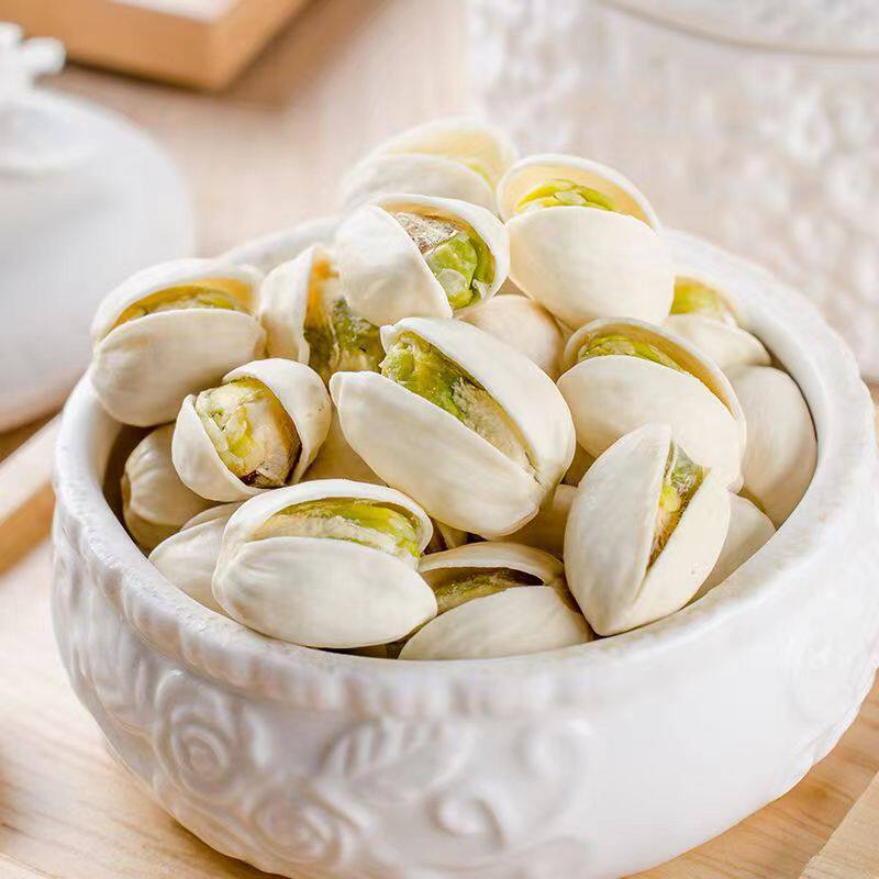 开心果原色原味500g 散装坚果年货开口手剥休闲零食大开心果