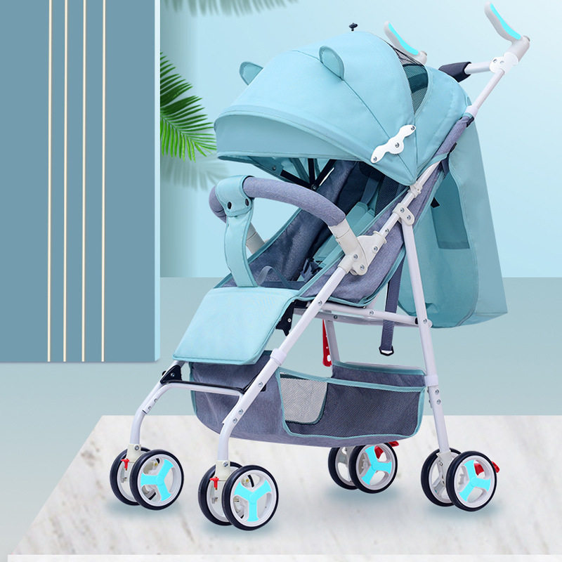婴儿手推车BABY车可坐躺可折叠儿童轻便婴儿车四季通用