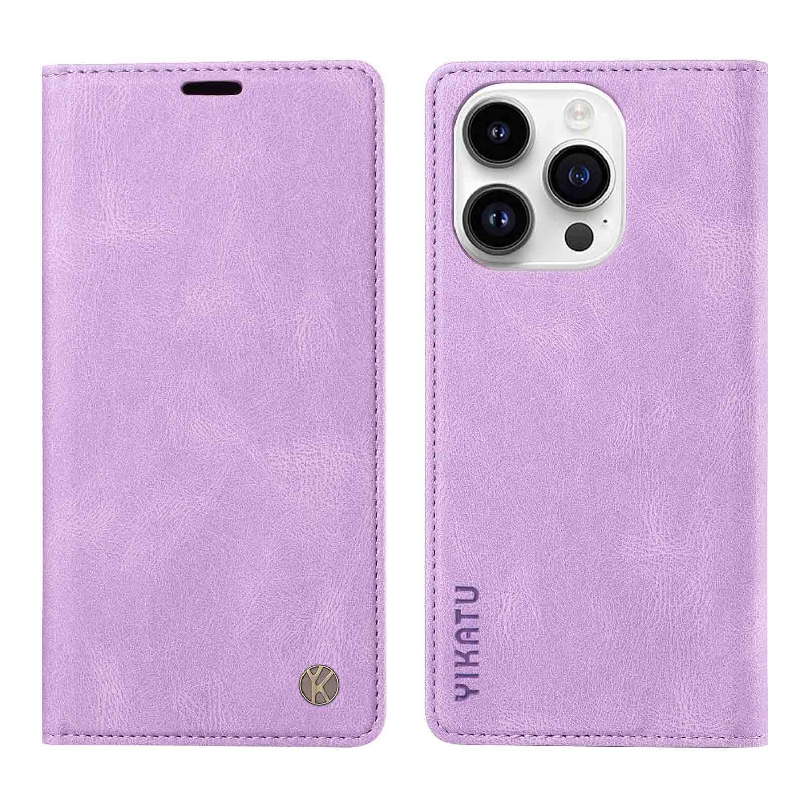 适用iPhone17Air肤感皮套16E 14ProMax磁吸翻盖手机壳15Plus复古纹13MIni插卡保护套7plus XR XS全包防摔壳