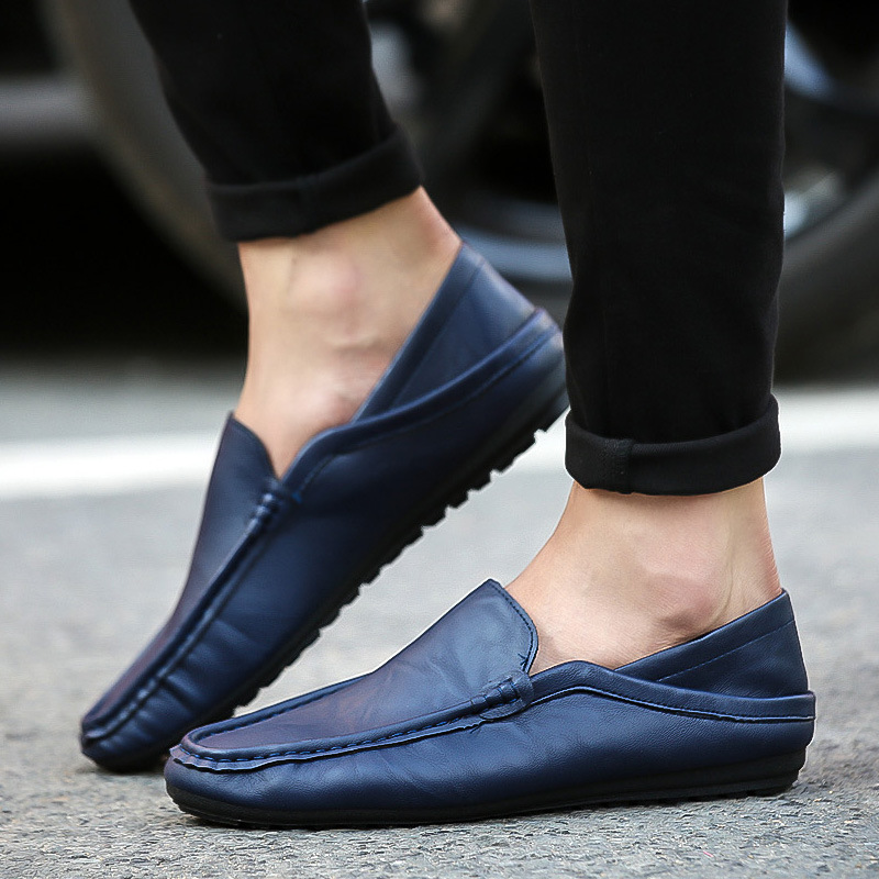 Driving loafers shoes Men causal flat sneaker shoes 休闲男鞋