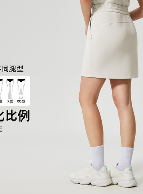 D25026夏季时尚百搭运动短裙女高腰显瘦半身裙休闲通勤瑜伽网球裙