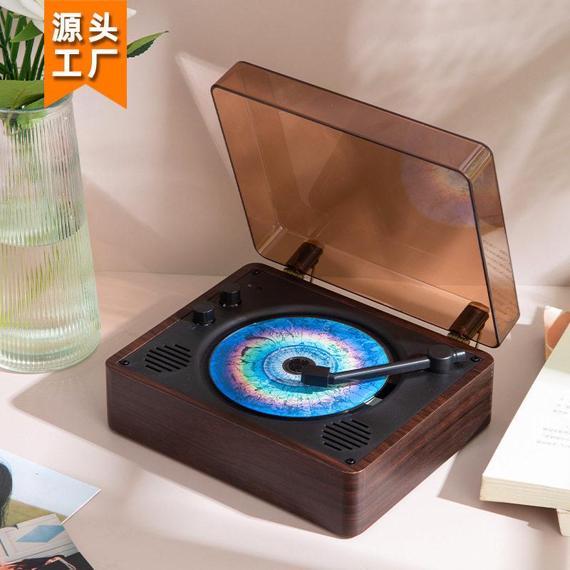严选CD机播放机一体式蓝牙音响便携式专辑光盘cd碟播放器生日礼品