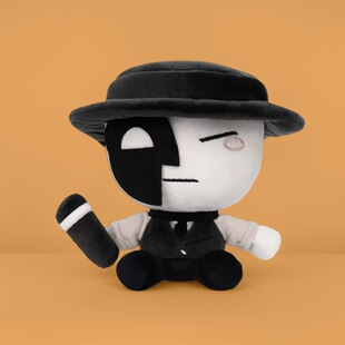 新款话筒死艺者Artful Death Plush毛绒玩具公仔玩偶游戏周边娃娃