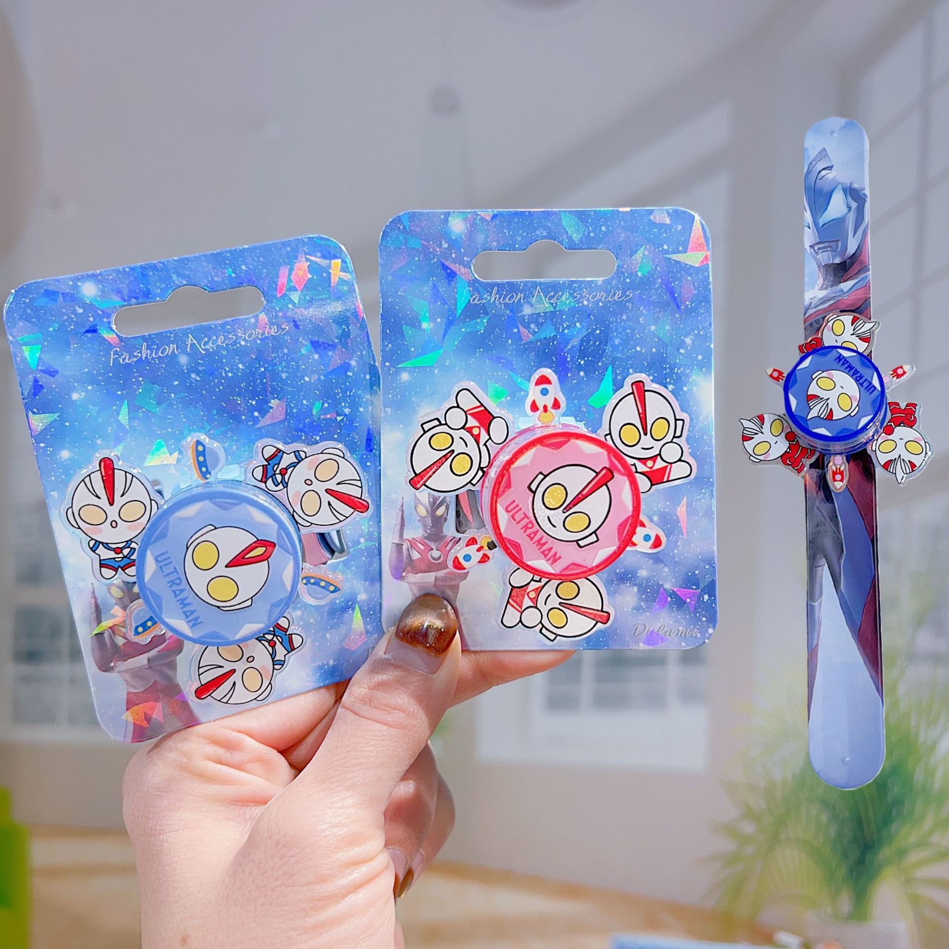 儿童啪啪圈发光手环卡通