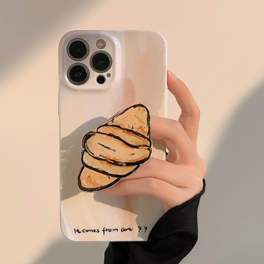 恶搞个性iphone17可颂支架手机壳