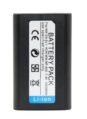适用NIKON尼康 EN-EL1相机电池 ENEL1 NP-800电池