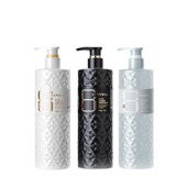 KISSMWAH鱼子酱玻尿酸柔顺香氛洗发水护发素沐浴露系列男女家庭款