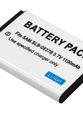 0837B相机电池适用Samsung三星SLB-0837B电池SLB0837B相机电池