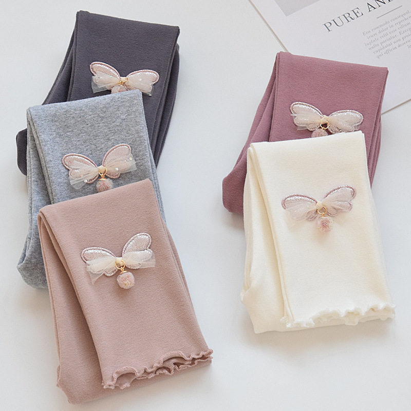 童装女童打底裤春装2024新款外穿洋气儿童裤子春秋纯棉薄款长裤子,童装/婴儿装/亲子装,裤子,淘宝优惠券,粉丝福利购,淘宝优惠卷