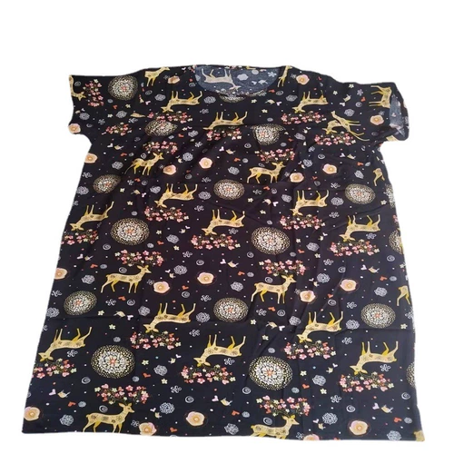 Летняя пижама, юбка, платье для матери, для среднего возраста, большой размер