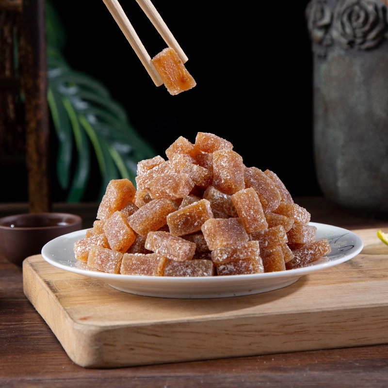 散装陈皮姜糖手工潮汕特产广东休闲零食糖果厂家直销陈皮软糖润喉