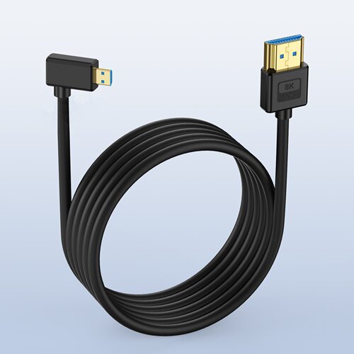 硅胶线2.1版Micro HDMI线数码相机摄像机清线4K@120Hz 8K@60Hz