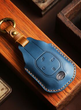 复古钥匙套适用于广汽传祺影豹新款GS8纯手工制作汽车钥匙包