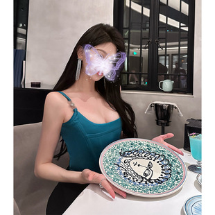 TZ3797纯欲性感风吊带小背心女夏季 显瘦甜辣断上衣 新款 级感修身