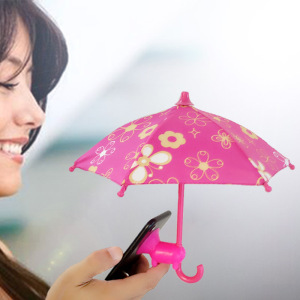 好货许仙手机支架伞学生女is可爱手机拍照遮罩遮阳伞小雨伞