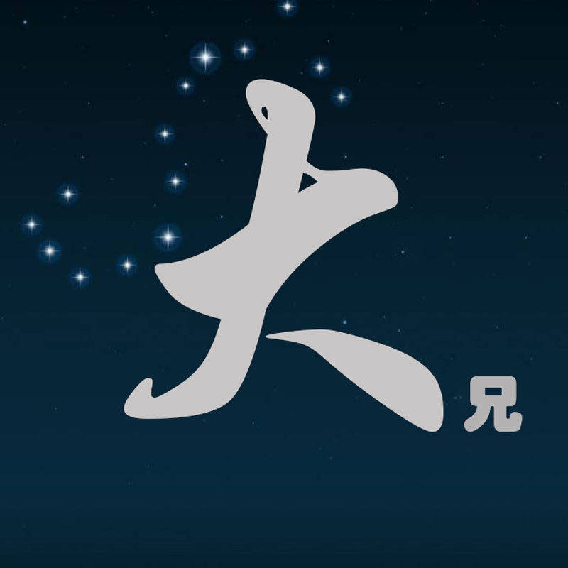 大兄男装店的LOGO